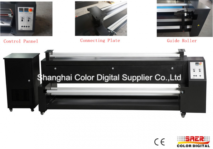 calentador de la sublimación del tinte de 1800m m/horno de Digitaces con calidad de la foto del filtro 1